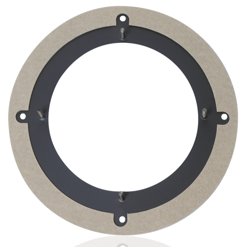 Adaptor for 6  speaker  pattern to 8 hole  pattern AtlasIED