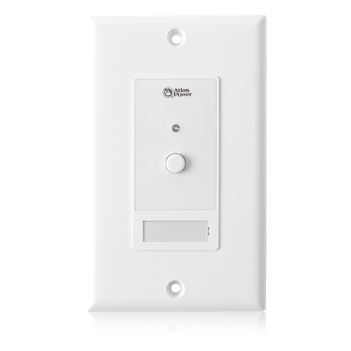 Wall Plate Push Button Switch, Momentary Contact | AtlasIED