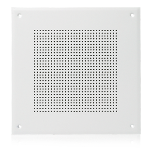 Picture of 8" In-Ceiling Speaker for Fire Signaling with 5-Watt 70V Transformer and U161-8 Baffle