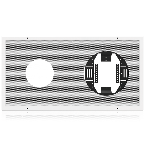 Picture of Perforated Baffle for 8 inch Speaker and 12 inch Analog Clock