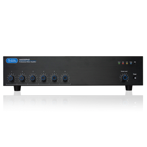 Picture of 6-Input, 200-Watt Mixer Amplifier with Automatic System Test (PHD)