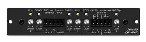 DPA-AMIX Front Panel