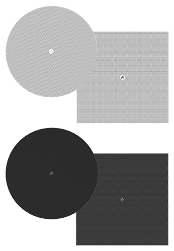 Picture of 8" Magnetic Grilles for IsoFlare™ Premium Ceiling Speakers