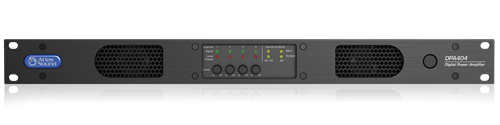 Picture of 400-Watt Networkable 4-Channel Power Amplifier with Optional Dante™ Network Audio 